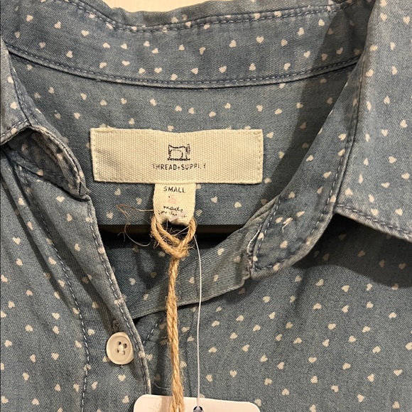 Blue Button Down Shirt - Picture 3 of 3